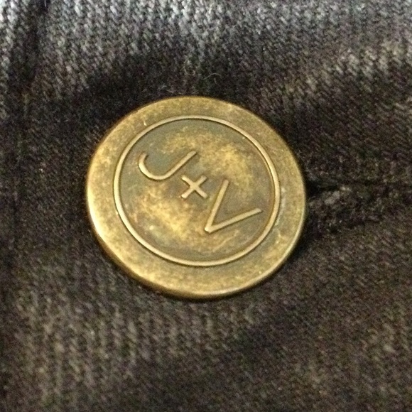 16W J+V Curvie Fit Ankle Black Denim Jeans - Picture 14 of 16